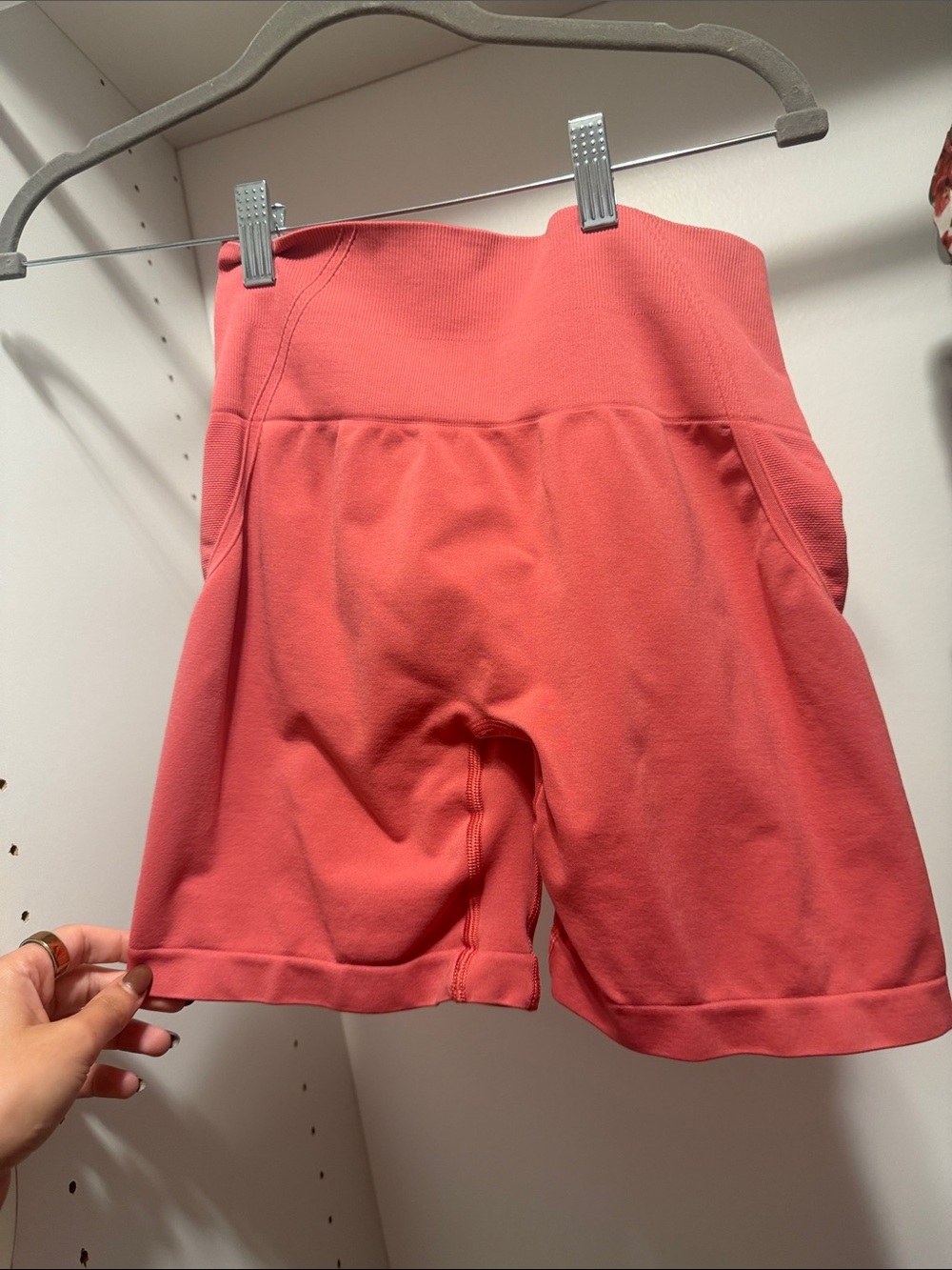 Velvet pink effortless one active shorts